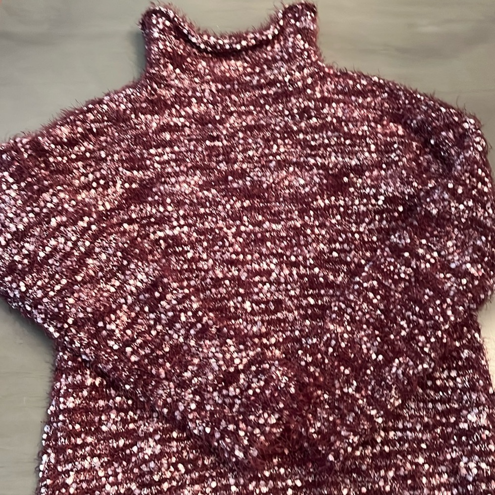 Soft fuzzy sweater